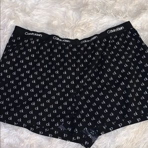 Calvin Klein sleep shorts women’s